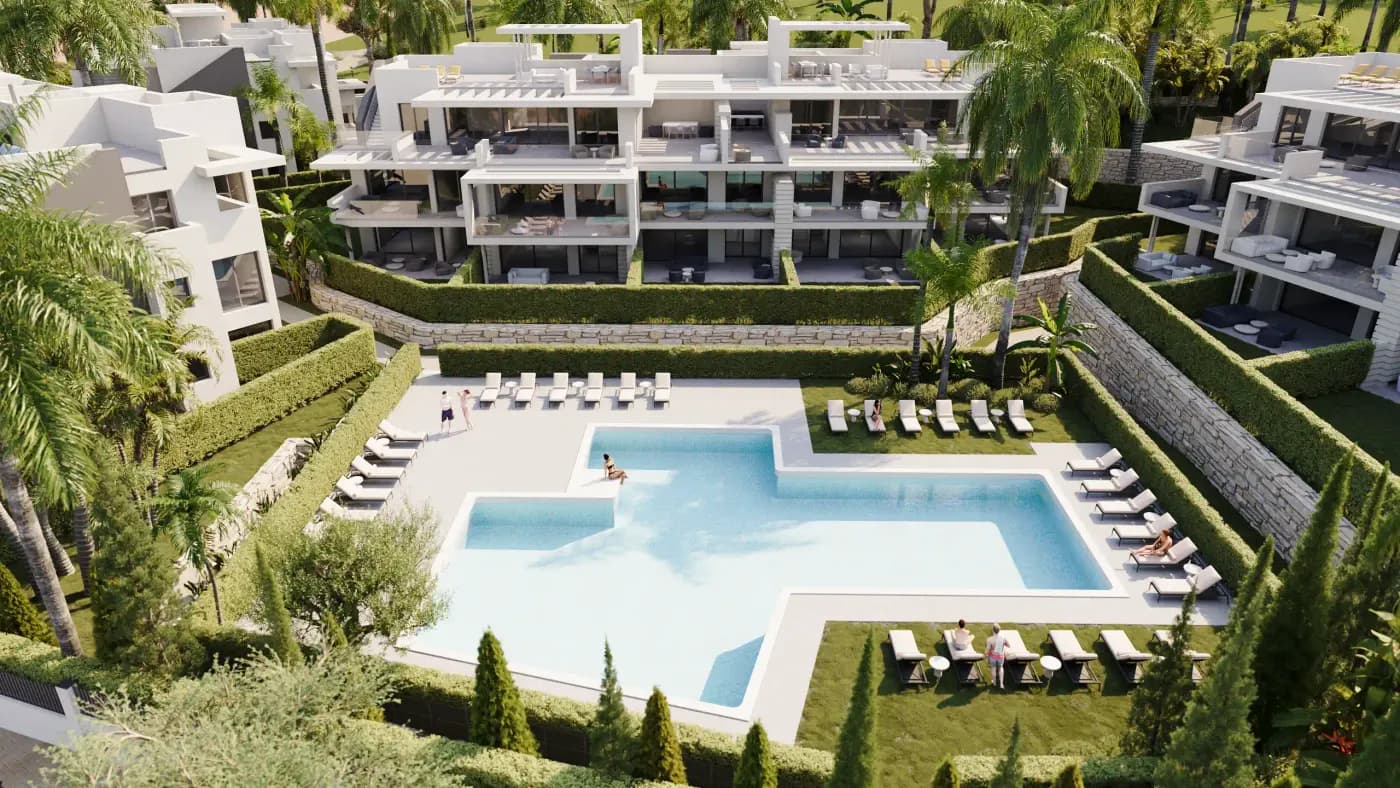 Pool & relaxation area