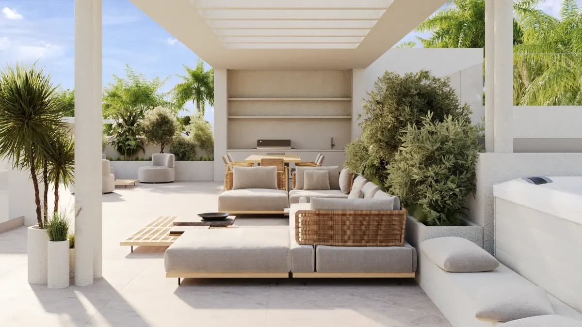 Penthouse solariums